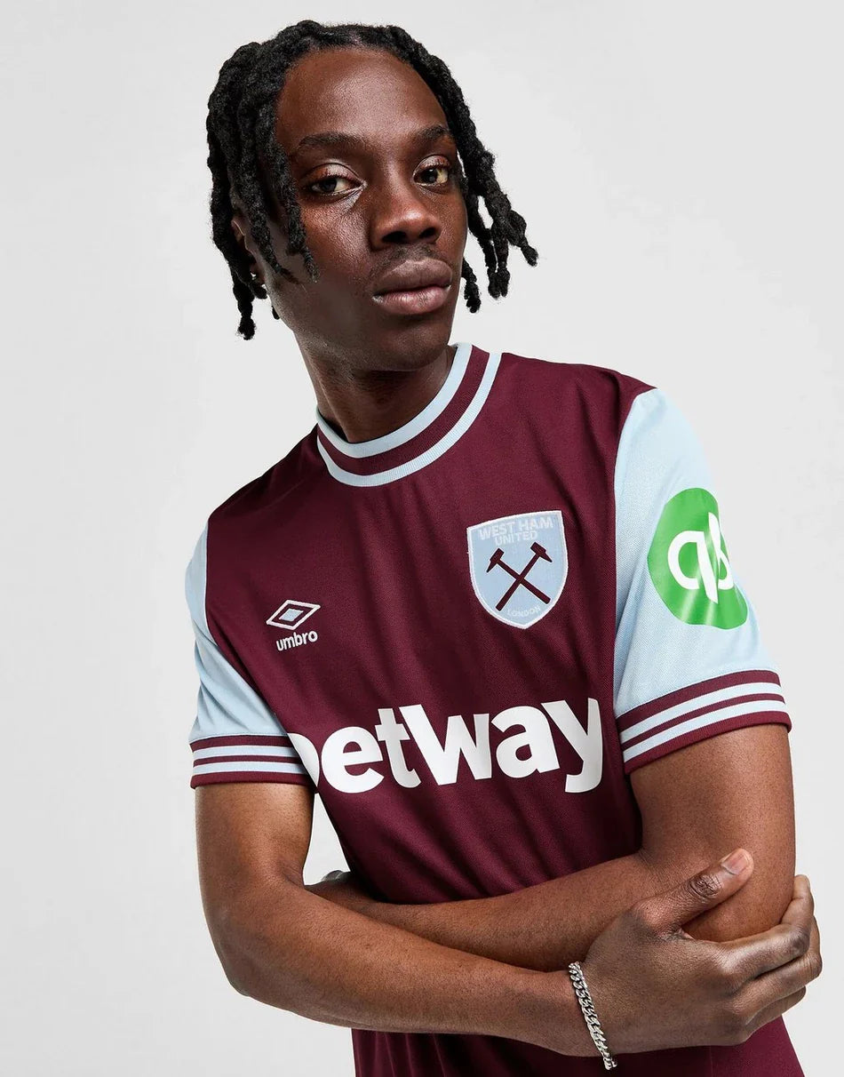 WEST HAM UNITED FC 2024/25 HOME SHIRT